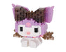 Nanoblock 23427 Character Collection Series "Sanrio" Kuromi Ribbon