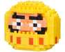 Nanoblock 23570 Character Collection Series Daruma "Culture" (Yellow)