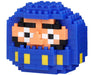 Nanoblock 23571 Character Collection Series Daruma "Culture" (Cobalt Blue)