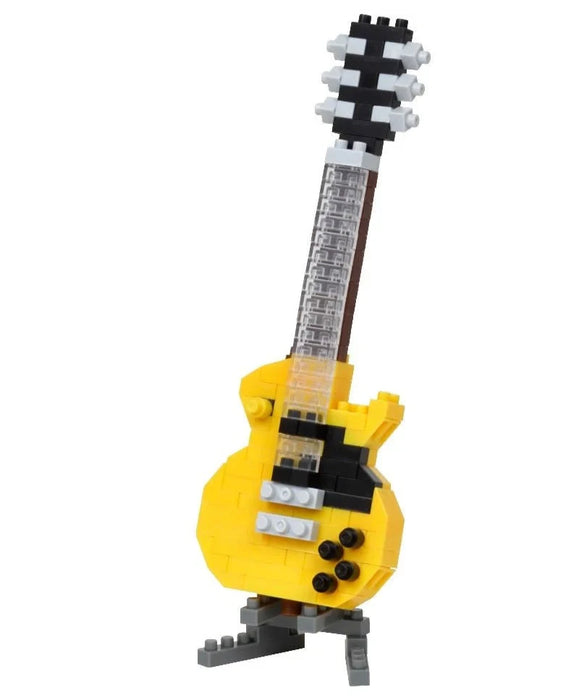 Nanoblock 22139 Electric Guitar Yellow