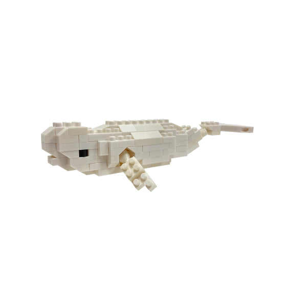 Nanoblock 22155 Beluga Whale Sea Friends