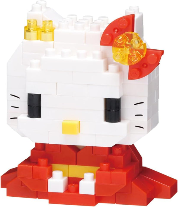 Nanoblock 22906 NBCC_215 Hello Kitty Kimono 140 Piece Building Block Set
