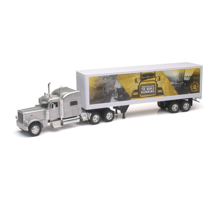 New Ray Toys 13453B 1/32 Scale Peterbilt 389 Truck (Tribute To Truckers)