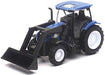 New Ray Toys 32123 5" Die Cast New Holland T6 Farm Front Loader