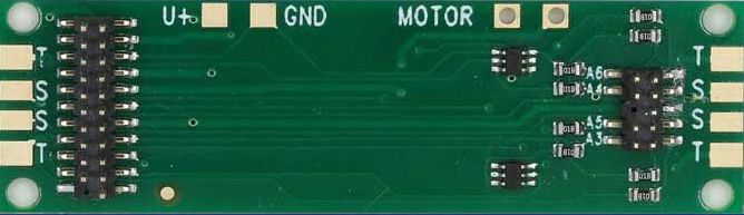 Nix Trains NTZ4 Decoder Buddy DCC Motherboard with 21-Pin Decoder Socket (1.0K Ohm Resistor)