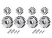 Injora ASC18-23T-2 Stainless Steel Portal Gears Set for Redcat Ascent-18
