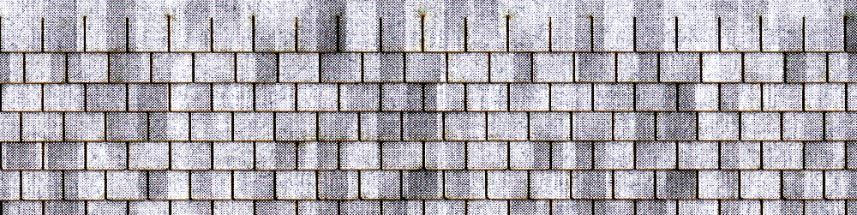Northeastern Scale Lumber (50101) HOSHG1B1C HO Scale Laser-Cut Shingles 3 x 7-3/4" Gray Slate