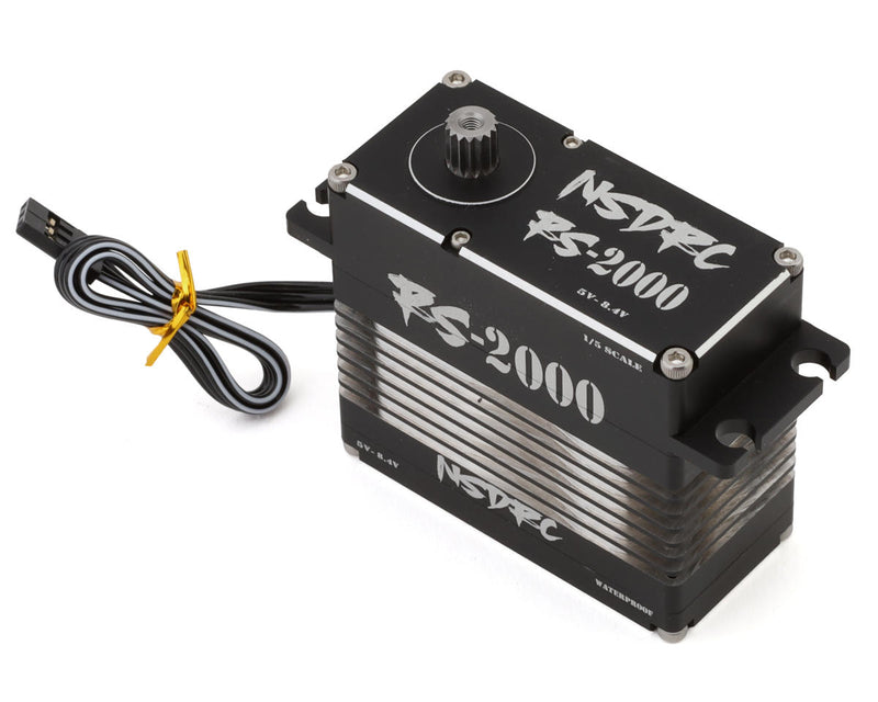 NSDRC 20 RS2000 1/5 Waterproof Brushless Insane Torque Servo