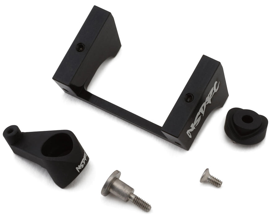 NSDRC MBSSM Losi Micro-B Aluminum Servo Mount & Servo Saver Horn