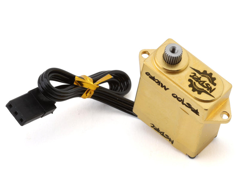 NSDRC MSRVOBR Brass 36g High Torque Waterproof Micro Servo HV