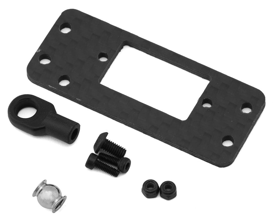 NSDRC MWSMT RS100 Carbon Fiber Micro Servo/Winch Mount Adapter Plate