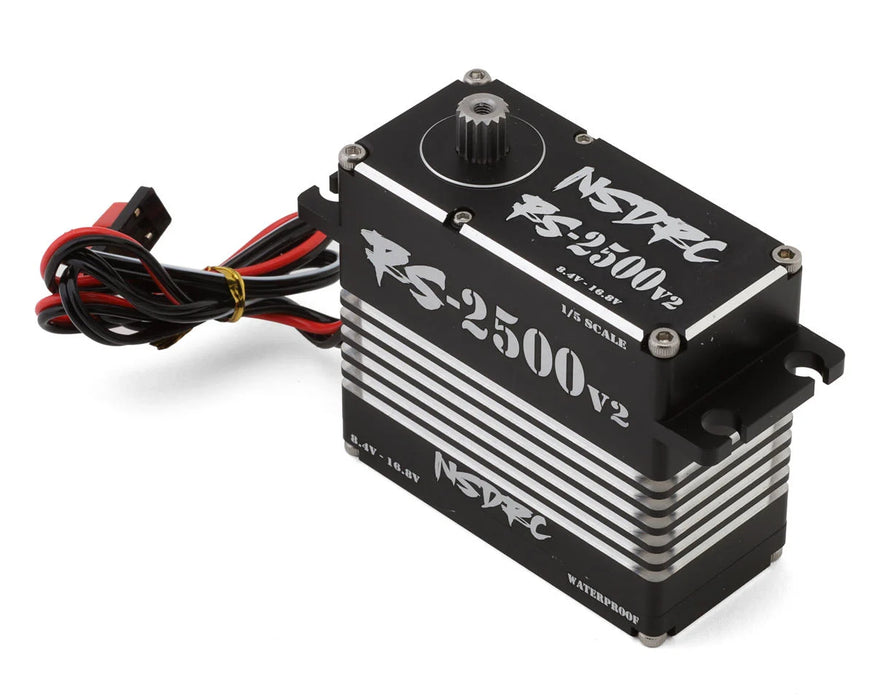 NSDRC RS25 RS2500 V2 1/5 Insane Torque High Voltage Servo