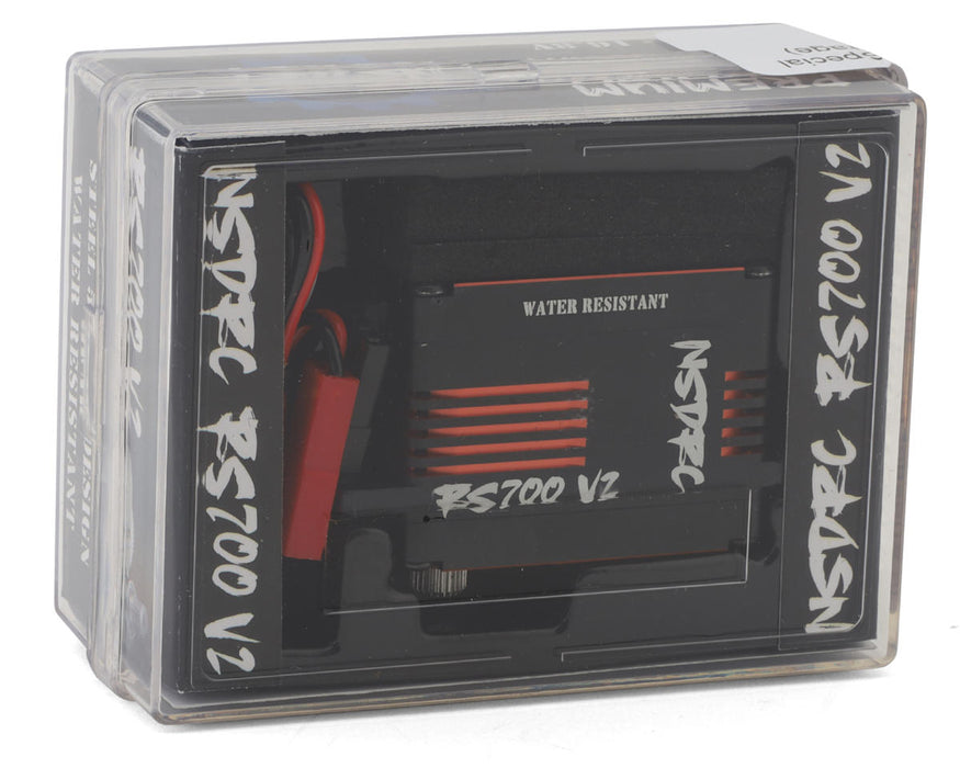 NSDRC RS700V2O RS700 V2 Waterproof Brushless Low-Profile Servo