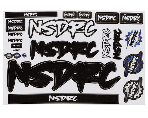 NSDRC STKRBLK Sticker Sheet (Black)