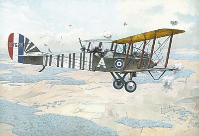 Roden Models 423 1/48 Airco (de Havilland) DH9 WWI RAF Bomber Model Aircraft Kit