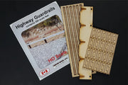Osborn Model Kits 1008 HO Scale Guard Rails Kit