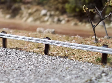 Osborn Model Kits 1008 HO Scale Guard Rails Kit