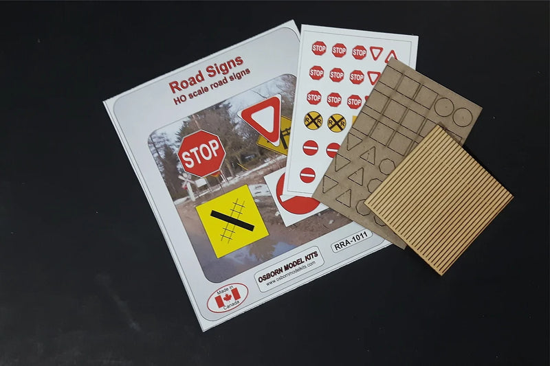 Osborn Model Kits 1011 HO Scale Road Signs