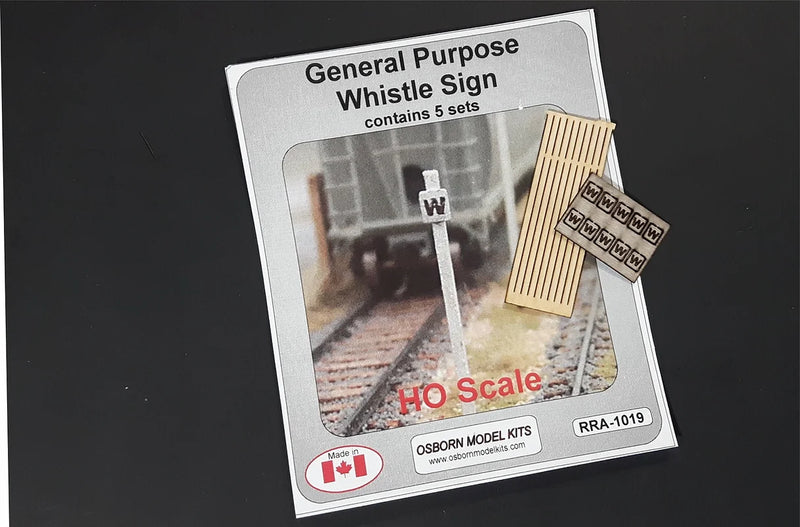 Osborn Model Kits 1019 HO Scale Modern Whistle Posts Kit (5 Pack)