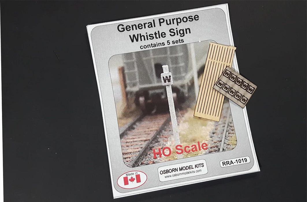 Osborn Model Kits 1019 HO Scale Modern Whistle Posts Kit (5 Pack)