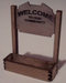 Osborn Model Kits 1021 HO Scale Hometown Welcome Sign with Flower box Kit