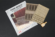 Osborn Model Kits 1022 HO Scale Park Bench Kit (10 Pack)