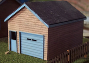 Osborn Model Kits 1026 HO Scale Garage Craftsman Kit