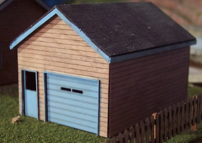 Osborn Model Kits 1026 HO Scale Garage Craftsman Kit