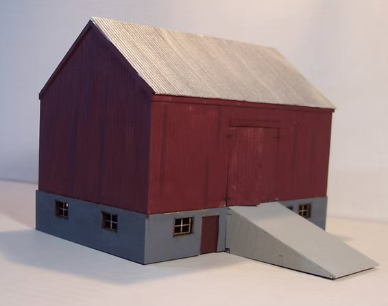 Osborn Model Kits 1029 HO Scale Barn Craftsman Kit