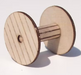 Osborn Model Kits 1032 HO Scale Large Wire Reels Kit (4 Pack)