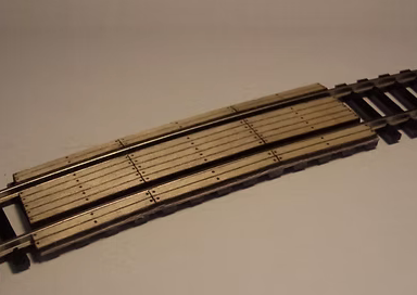 Osborn Model Kits 1048 HO Scale Crossing Boards Kit for 18' Radius