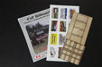 Osborn Model Kits 1050 HO Scale 4x8 Billboard Kit 4 Pack with 12 Assorted Decals