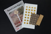 Osborn Model Kits 1052 HO Scale Speed Limit Sign