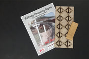 Osborn Model Kits 1054 HO Scale Railway Crossing Sign