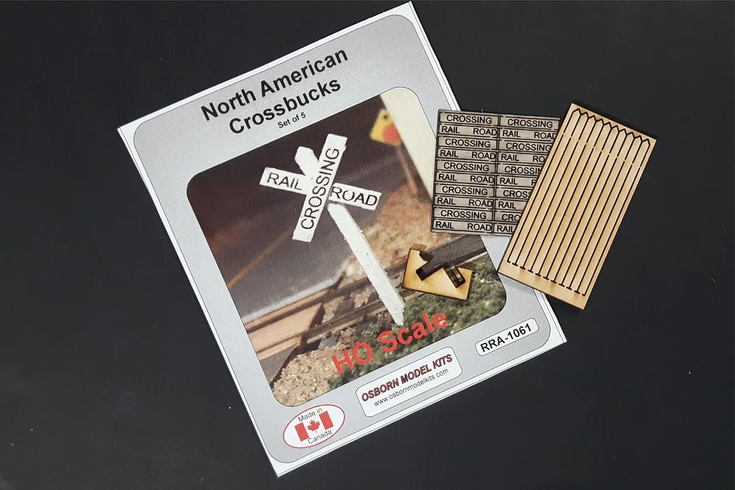 Osborn Model Kits 1061 HO Scale Cross Bucks Kit