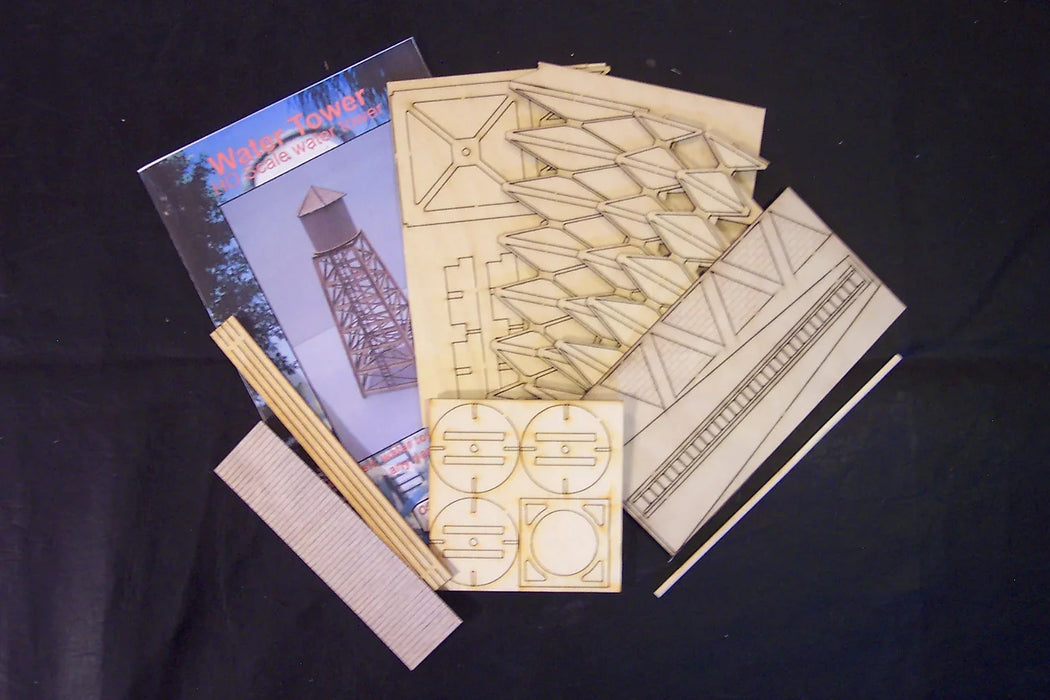 Osborn Model Kits 1066 HO Scale Water Tower Kit