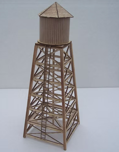Osborn Model Kits 1066 HO Scale Water Tower Kit