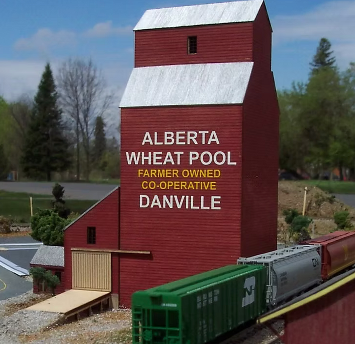 Osborn Model Kits 1067 HO Scale Grain Elevator Kit