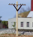 Osborn Model Kits 1068 HO Scale Telephone Poles Kit (12 Pack)