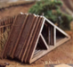 Osborn Model Kits 1069 HO Scale Roof Trusses Kit (8 Pack)