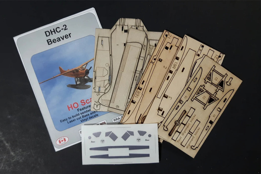 Osborn Model Kits 1073 HO Scale DHC-2 Beaver Plane Kit