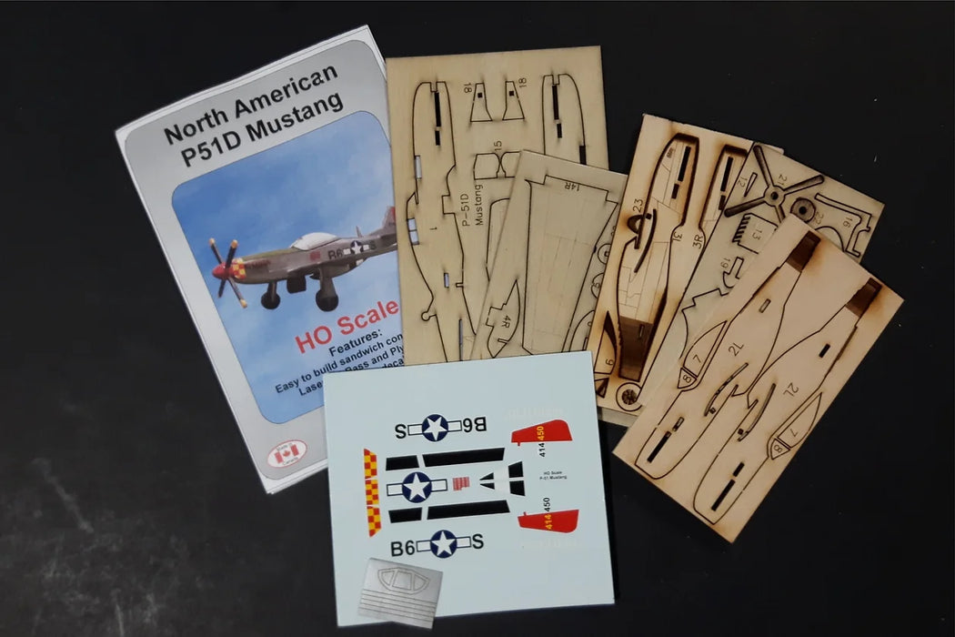 Osborn Model Kits 1074 HO Scale P-51D Mustang Kit
