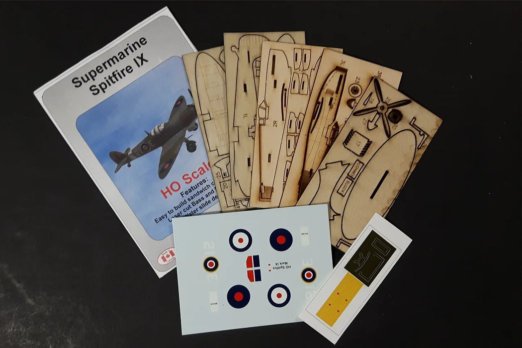 Osborn Model Kits 1075 HO Scale Spitfire IX Supermarine Kit