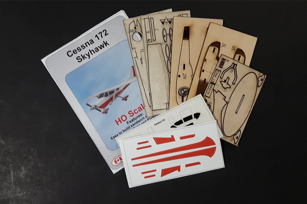 Osborn Model Kits 1076 HO Scale Cessna 172 Kit