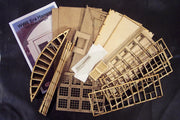 Osborn Model Kits 1078 HO Scale World War Two Era Aircraft Hanger Craftsman Kit