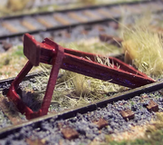Osborn Model Kits 1096 HO Scale Rail End Bumper (4 Pack)