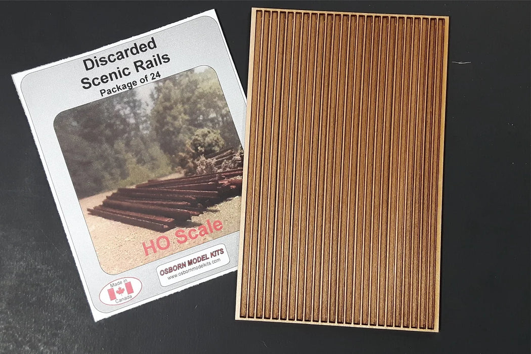 Osborn Model Kits 1105 HO Scale Discarded 39' Scenic Rails