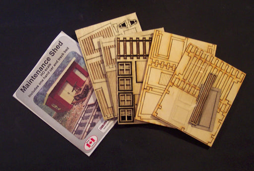 Osborn Model Kits 1108 HO Scale Maintenance of Way Shed Kit