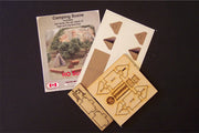 Osborn Model Kits 1113 HO Scale Camping Scene Kit