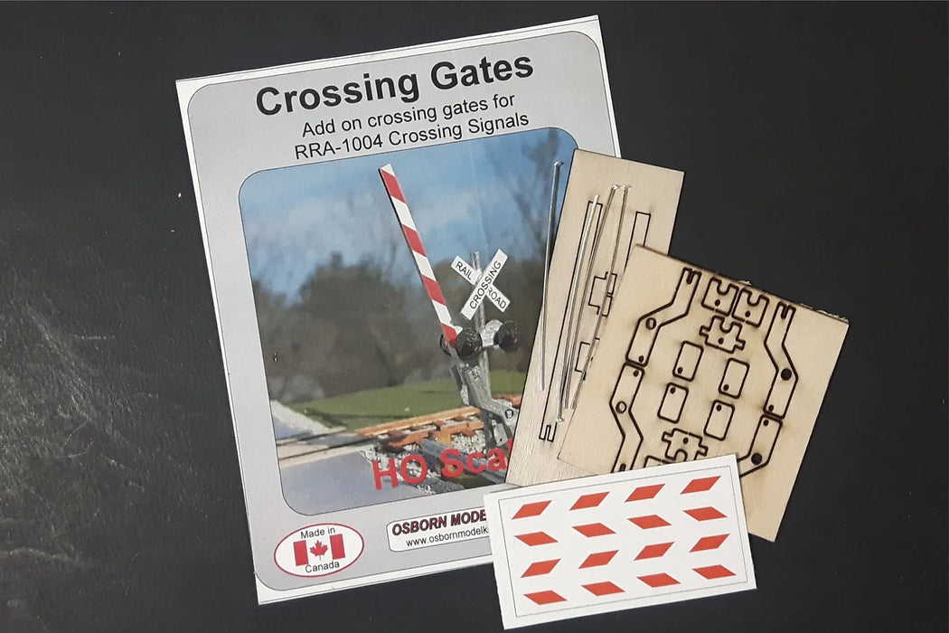 Osborn Model Kits 1114 HO Scale Crossing Gate Add On Kit